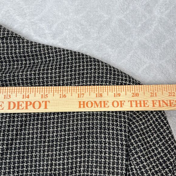 Ermenegildo Zegna Italy Blazer Jacket 42R Wool Cashmere Houndstooth Sport Coat - Picture 9 of 16